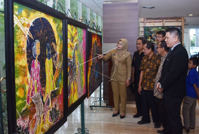 pameran batik lukis