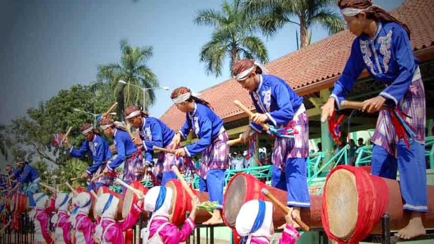 perkembangan seni musik banten