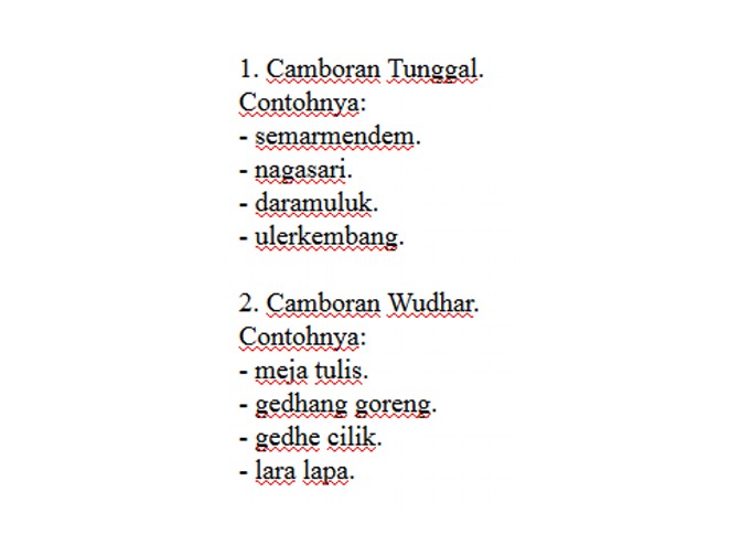 tembung camboran wutuh lan tegese, tembung camboran wancahan, contoh kalimat tembung camboran, tembung camboran perko, wenehana tuladhane tembung camboran cacah lima, tegese tembung camboran wulu pametu, tegese tembung camboran dadar gulung, tegese tembung camboran buntut urang, tembung camboran wancahan, tembung liyane saka camboran tugel. tembung camboran perko, tembung kawi, tembung lingga, tembung saroja