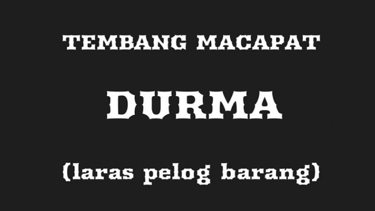 tembang durma